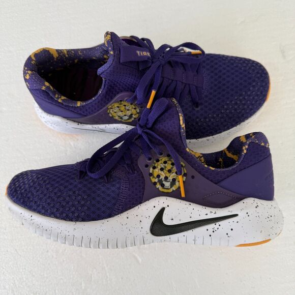 Nike Shoes - Size 8 - Nike LSU Tigers Free TR8 Cross Trainers Sneakers AR0413-500 Women’s